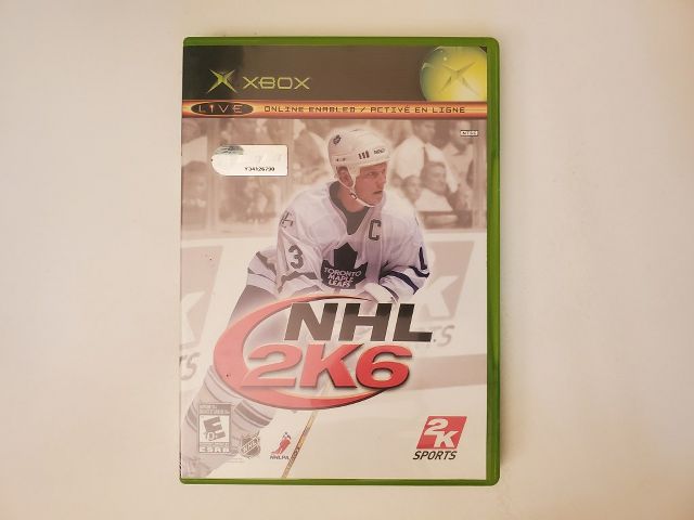 Microsoft Xbox NHL 2K6 video game
