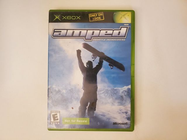 Microsoft Xbox Amped Freestyle Snowboarding video game