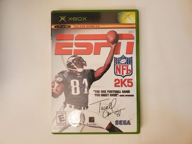 Microsoft Xbox ESPN NFL 2K5 video game