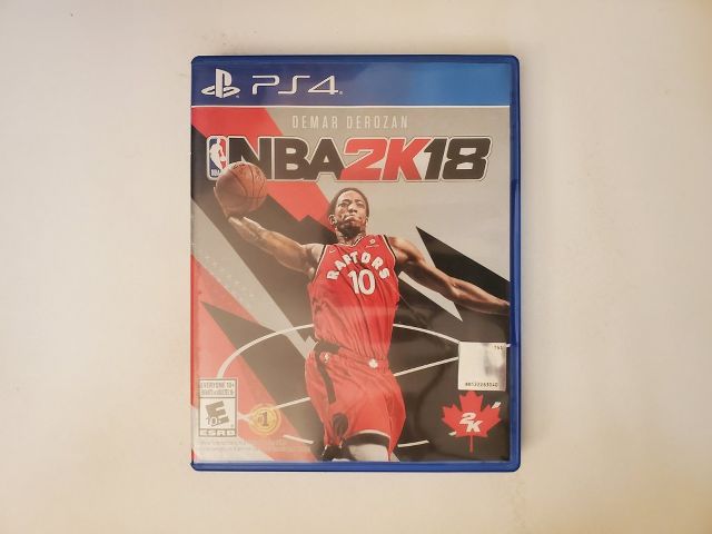 Sony Playstation 4 NBA 2K18 video game
