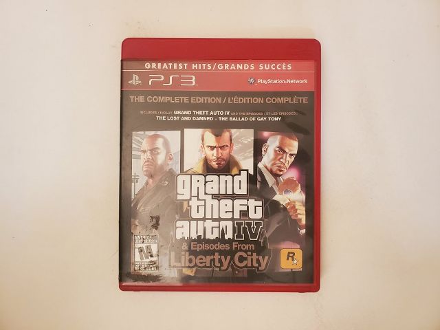 Sony Playstation 3 Grand Theft Auto IV & Episodes From Liberty City The Complete Edition Greatest Hits video game