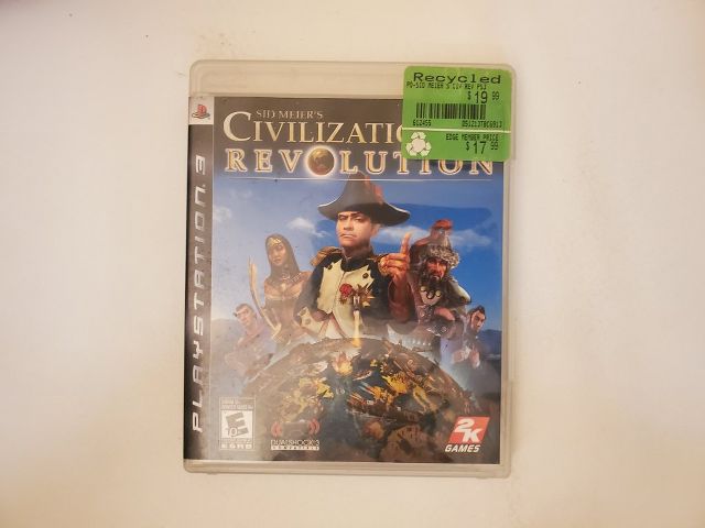 Sony Playstation 3 Civilization Revolution video game