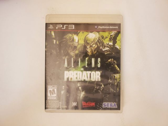 Sony Playstation 3 Aliens vs Predator video game