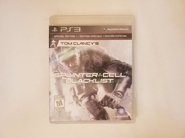 Sony Playstation 3 Splinter Cell Blacklist Special Edition video game