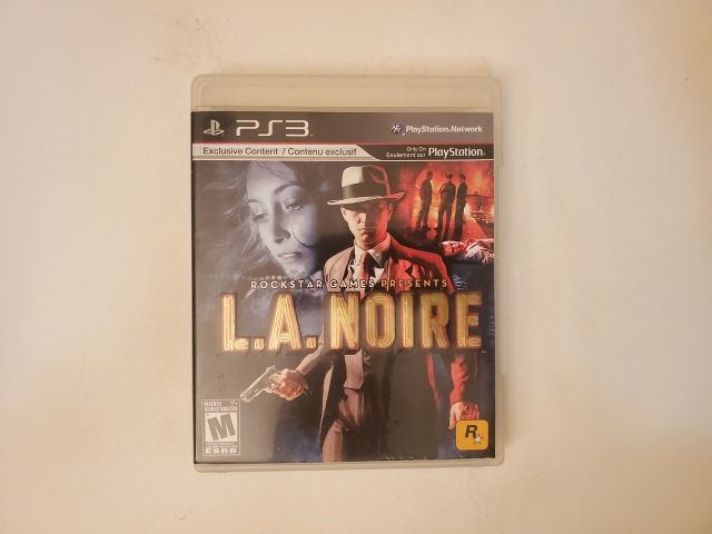 Sony Playstation 3 L.A. Noire video game