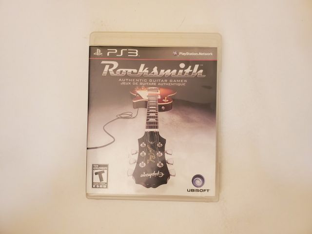 Sony Playstation 3 Rocksmith video game