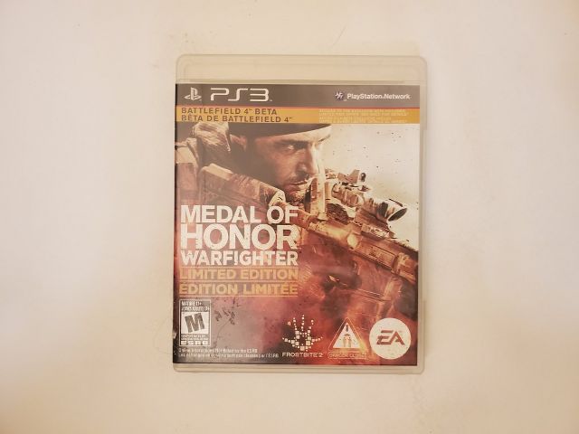 Sony Playstation 3 Medal of Honor Warfighter Limited Edition video game