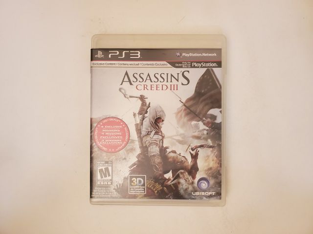 Sony Playstation 3 Assassin's Creed III video game