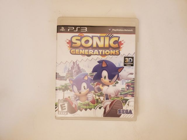 Sony Playstation 3 Sonic Generations video game