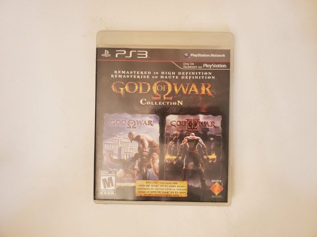 Sony Playstation 3 God of War Collection video game