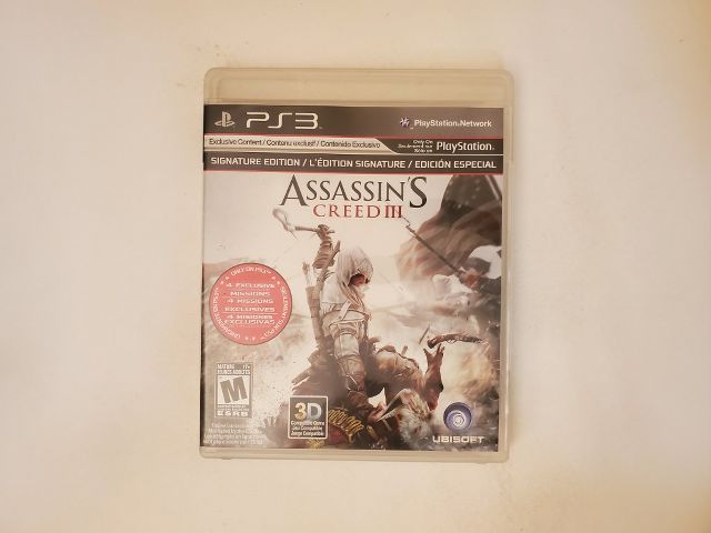 Sony Playstation 3 Assassin's Creed III Signature Edition video game