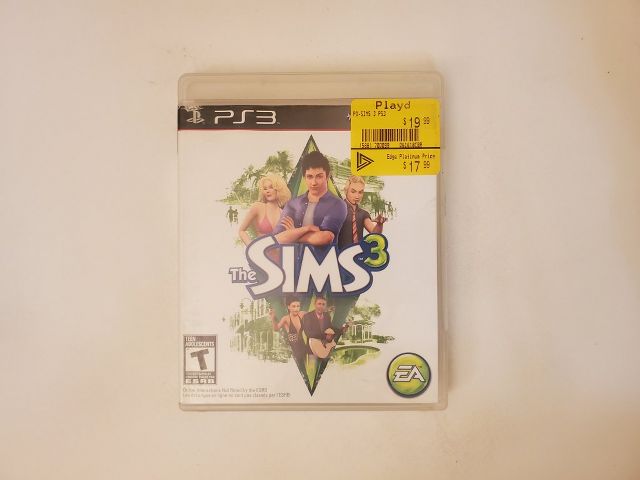 Sony Playstation 3 The Sims 3 video game