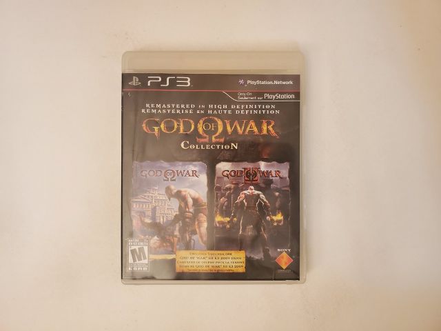 Sony Playstation 3 God of War Collection video game