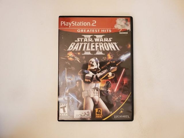 Sony Playstation 2 Star Wars Battlefront II Greatest Hits video game