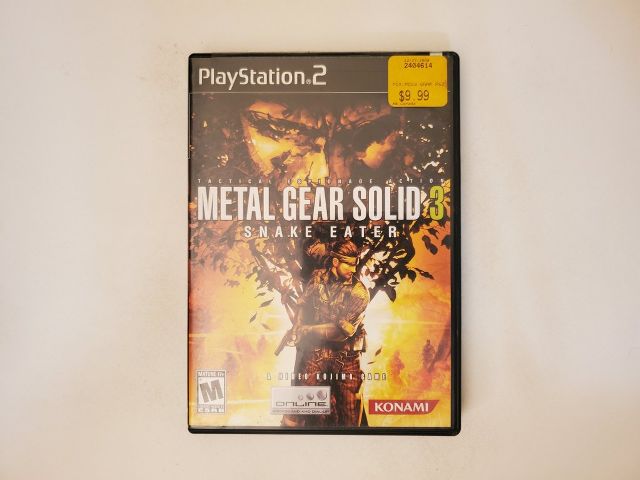 Sony Playstation 2 Metal Gear Solid 3 Snake Eater video game