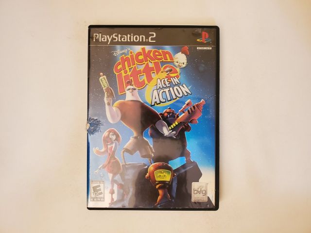 Sony Playstation 2 Chicken Little Ace in Action video game