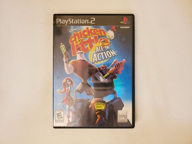 Sony Playstation 2 Chicken Little Ace in Action video game