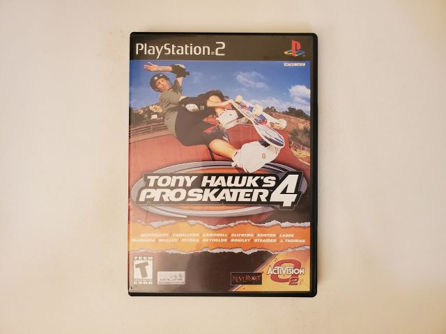 Sony Playstation 2 Tony Hawk's Pro Skater 4 video game