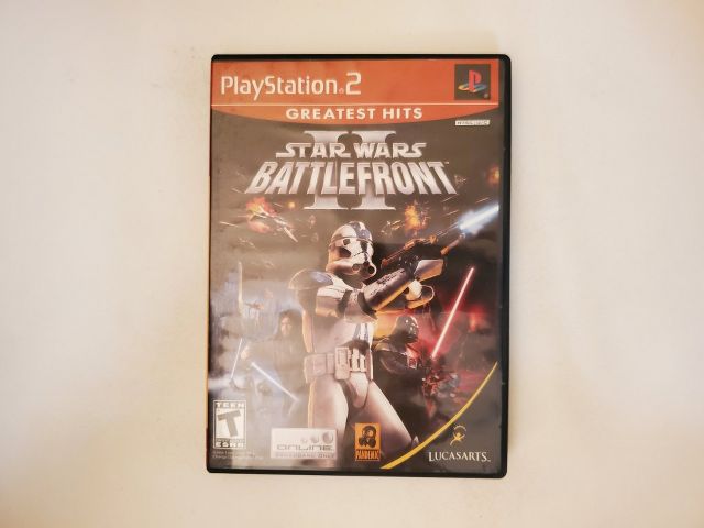 Sony Playstation 2 Star Wars Battlefront II Greatest Hits video game