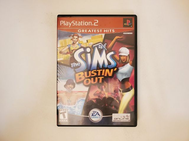 Sony Playstation 2 The Sims Bustin' Out Greatest Hits video game