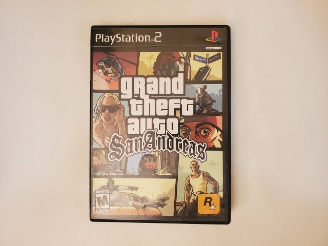 Sony Playstation 2 Grand Theft Auto San Andreas video game
