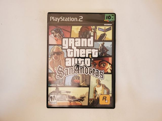 Sony Playstation 2 Grand Theft Auto San Andreas video game