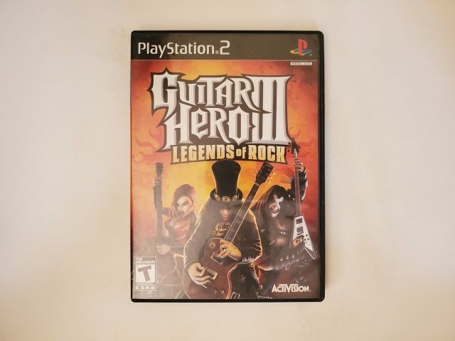 Sony Playstation 2 Guitar Hero III Legends of Rock video game