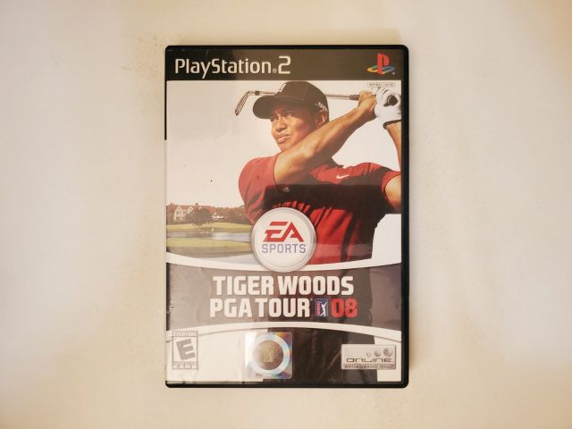 Sony Playstation 2 Tiger Woods PGA Tour 08 video game