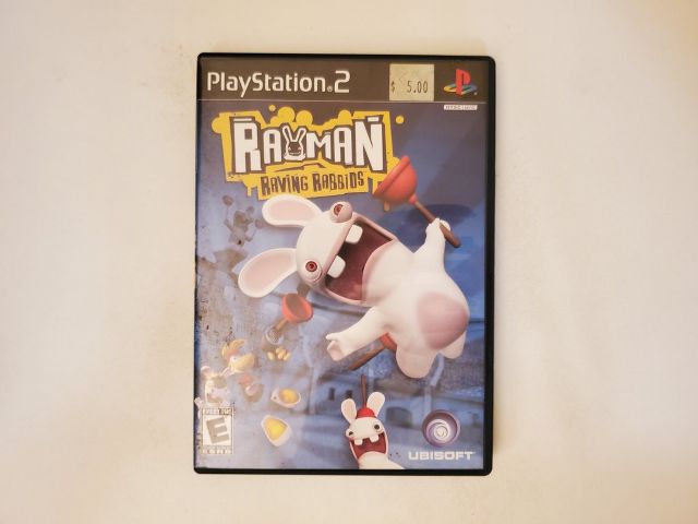 Sony Playstation 2 Rayman Raving Rabbids video game