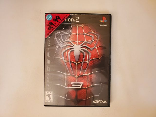 Sony Playstation 2 Spider Man 3 video game
