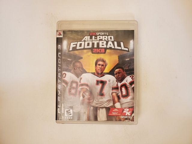 Sony Playstation 3 All Pro Football 2K8 video game