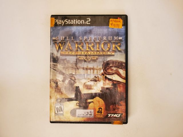 Sony Playstation 2 Full Spectrum Warrior Ten Hammers video game