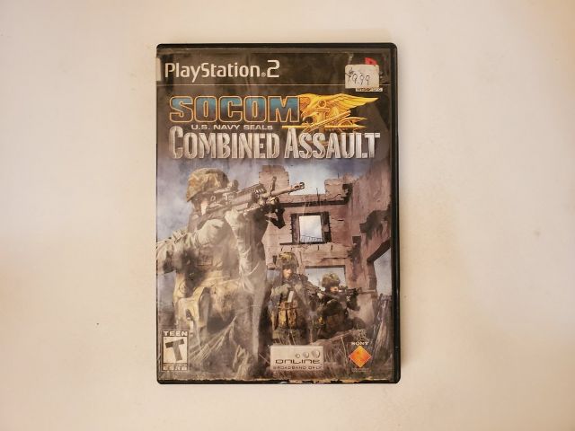 Sony Playstation 2 SOCOM Combined Assault video game