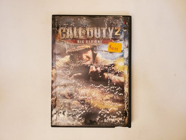 Sony Playstation 2 Call of Duty 2 Big Red One video game
