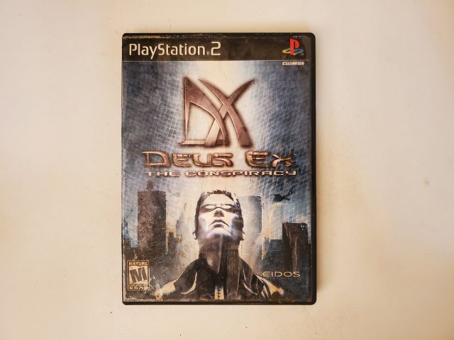 Sony Playstation 2 Deus Ex The Conspiracy video game