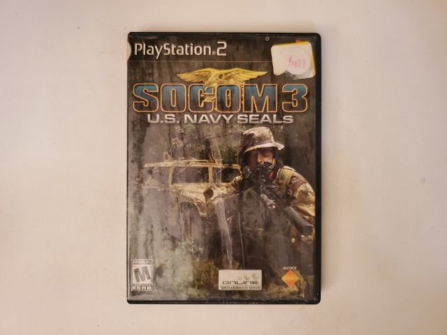 Sony Playstation 2 Socom 3 US Navy Seals video game