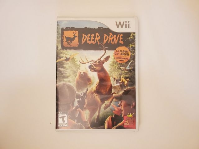 Nintendo Wii Deer Drive video game