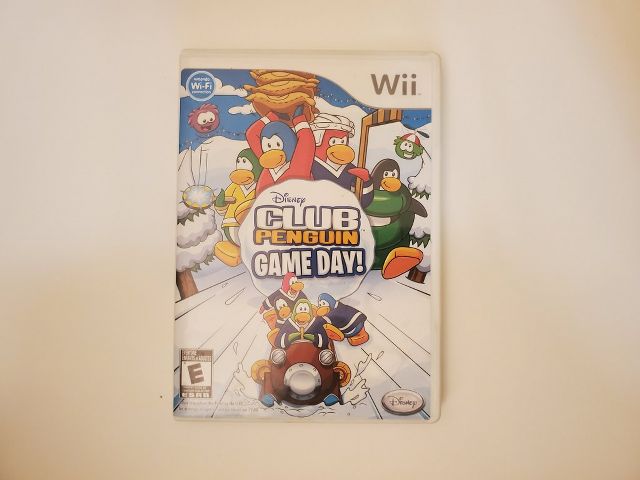 Nintendo Wii Club Penguin Game Day! video game