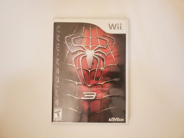 Nintendo Wii Spider Man 3 video game