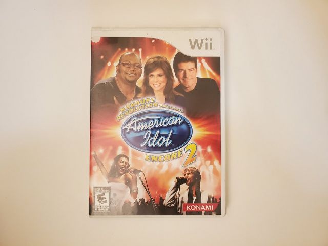Nintendo Wii American Idol Encore 2 video game