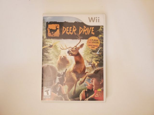 Nintendo Wii Deer Drive video game