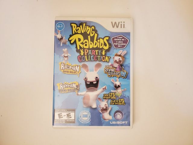 Nintendo Wii Raving Rabbids Party Collection video game