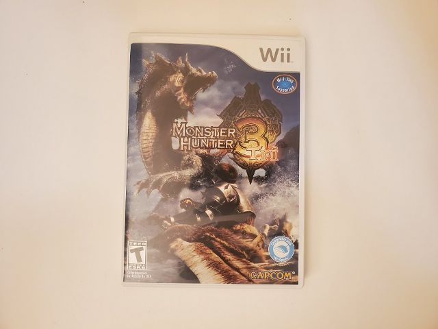 Nintendo Wii Monster Hunter 3 Tri video game