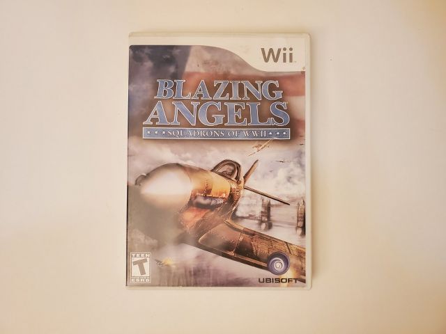 Nintendo Wii Blazing Angels Squadrons of WWII video game