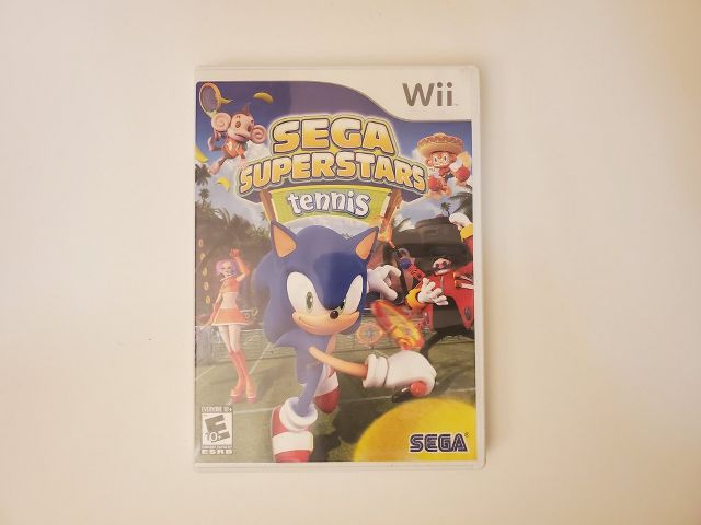 Nintendo Wii Sega Superstars Tennis video game