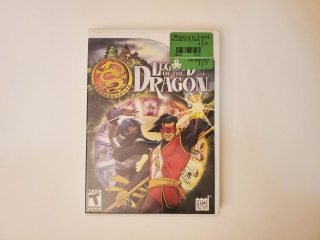 Nintendo Wii Legend of the Dragon video game