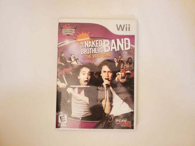 Nintendo Wii The Naked Brothers Band The Video Game video game