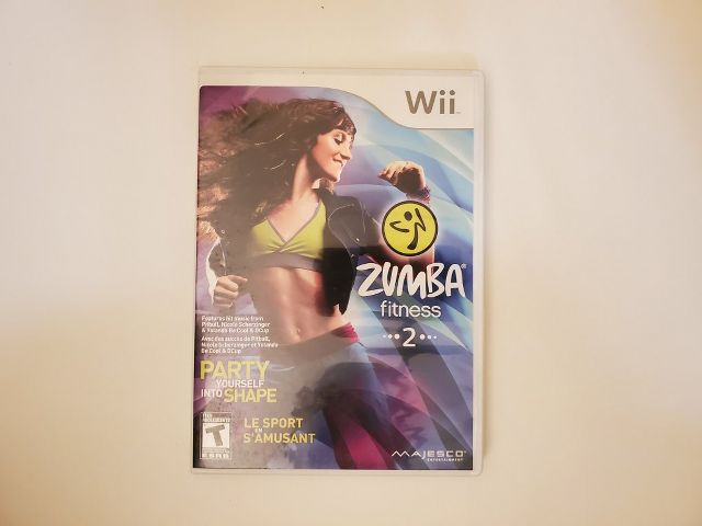 Nintendo Wii Zumba Fitness 2 video game