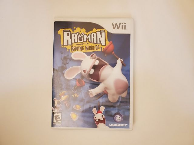 Nintendo Wii Rayman Raving Rabbids video game