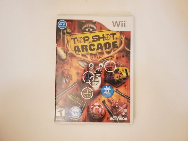 Nintendo Wii Top Shot Arcade video game